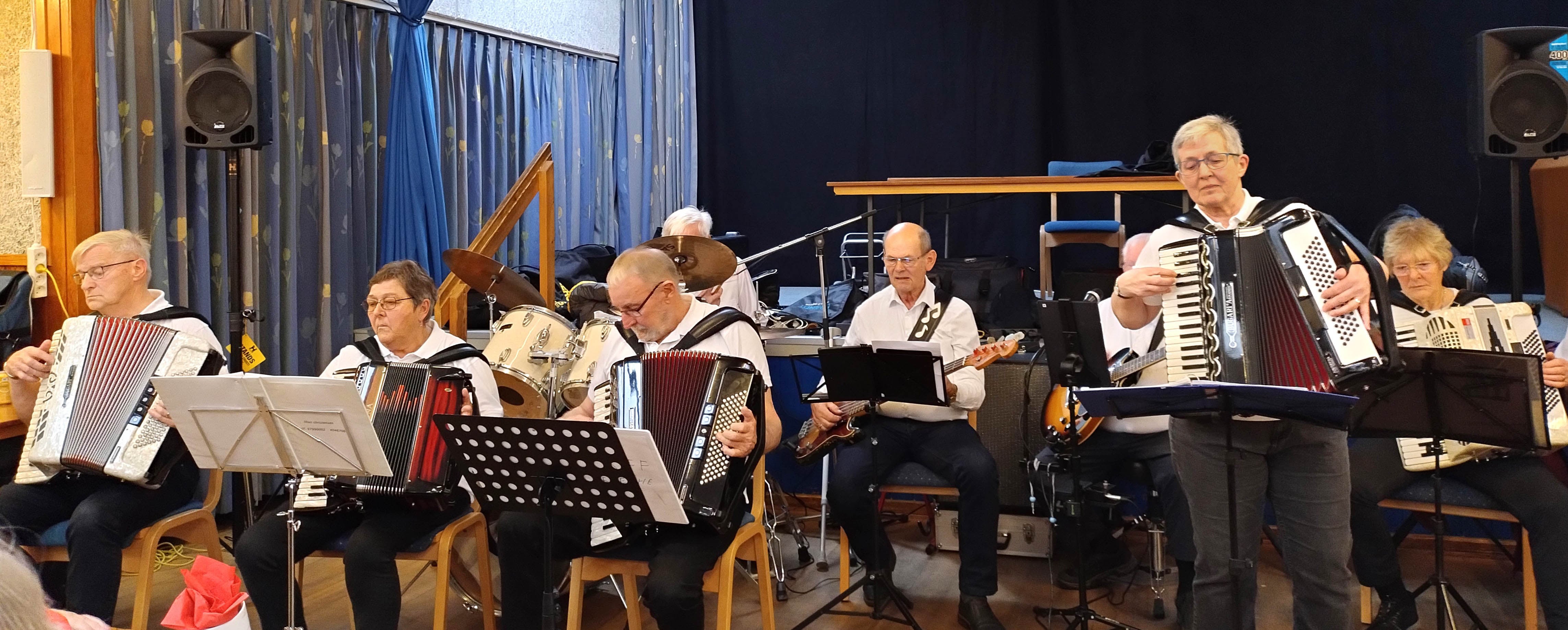 Orkester spiller i Kulturhuset Laden Holstebro