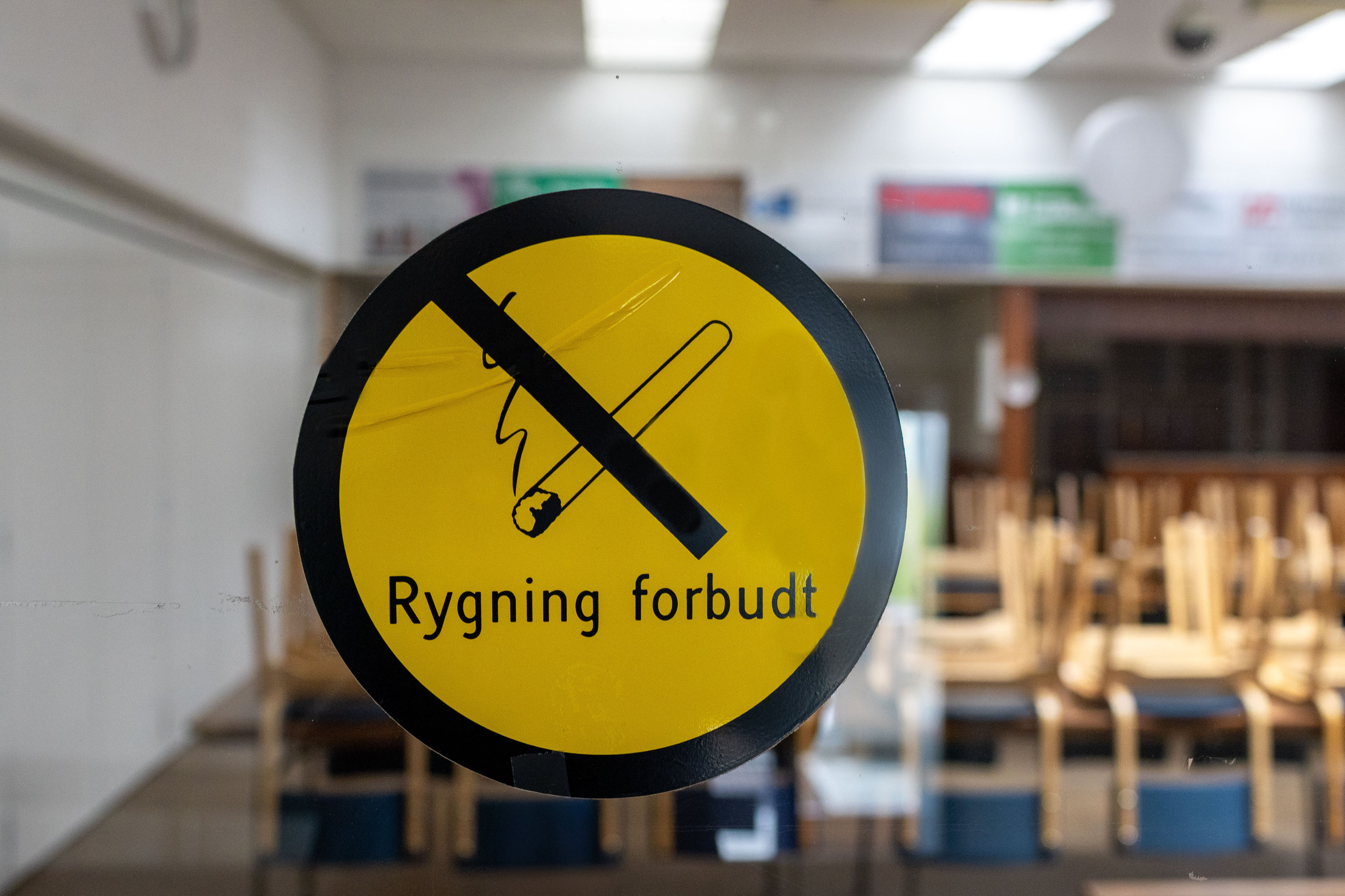 Rygning forbudt